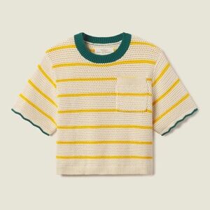 Jules Sweater ~ Yellow Stripe